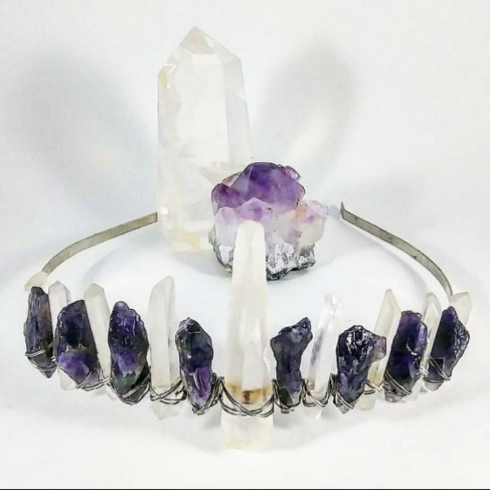 HP Amethyst Crystal Crown